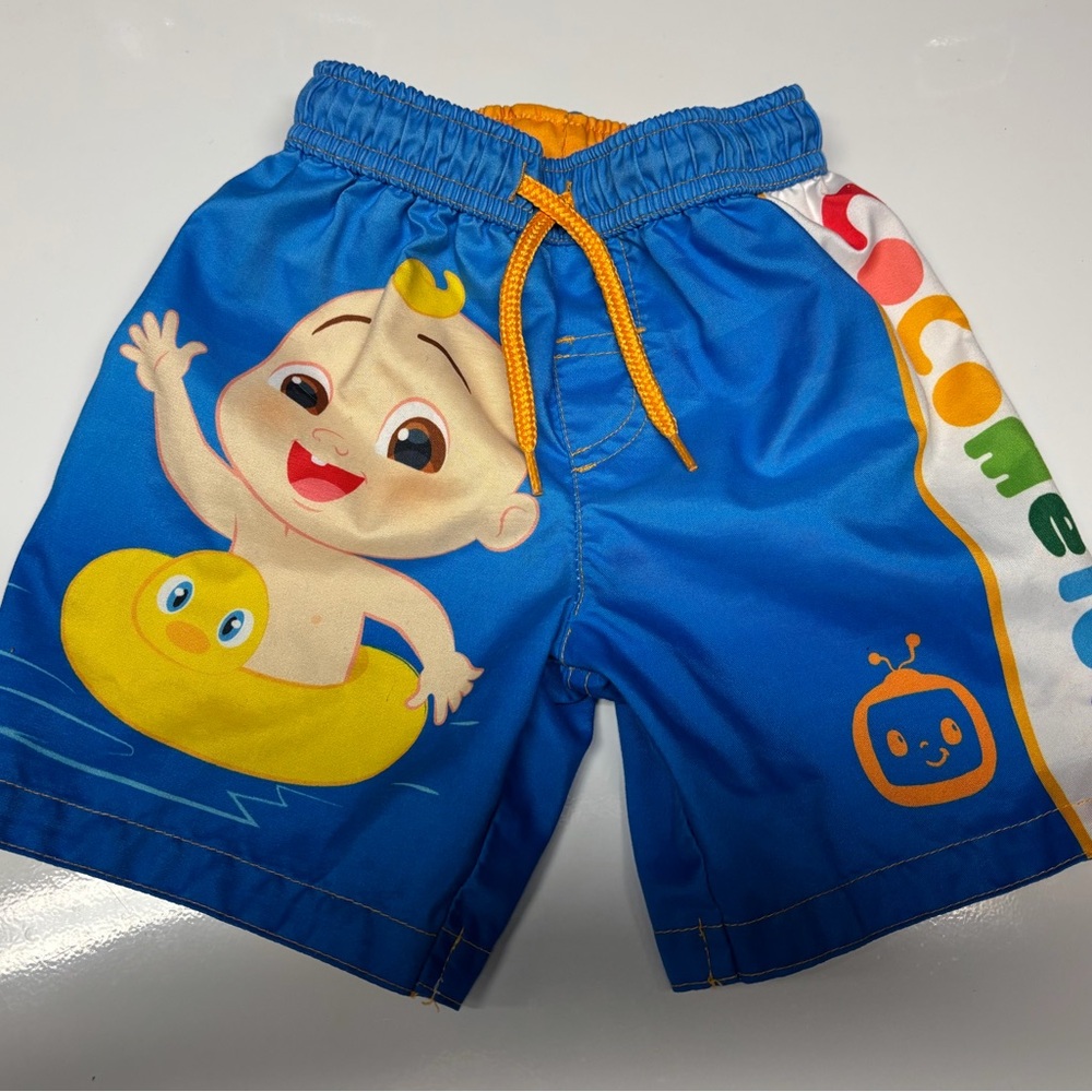 2T Cocomelon Swim Trunks